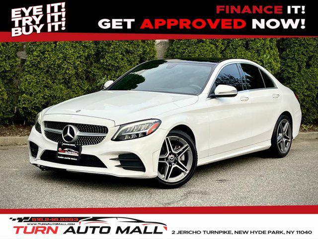 used 2021 Mercedes-Benz C-Class car, priced at $21,952