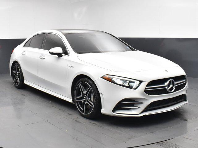 used 2021 Mercedes-Benz AMG A 35 car, priced at $27,952