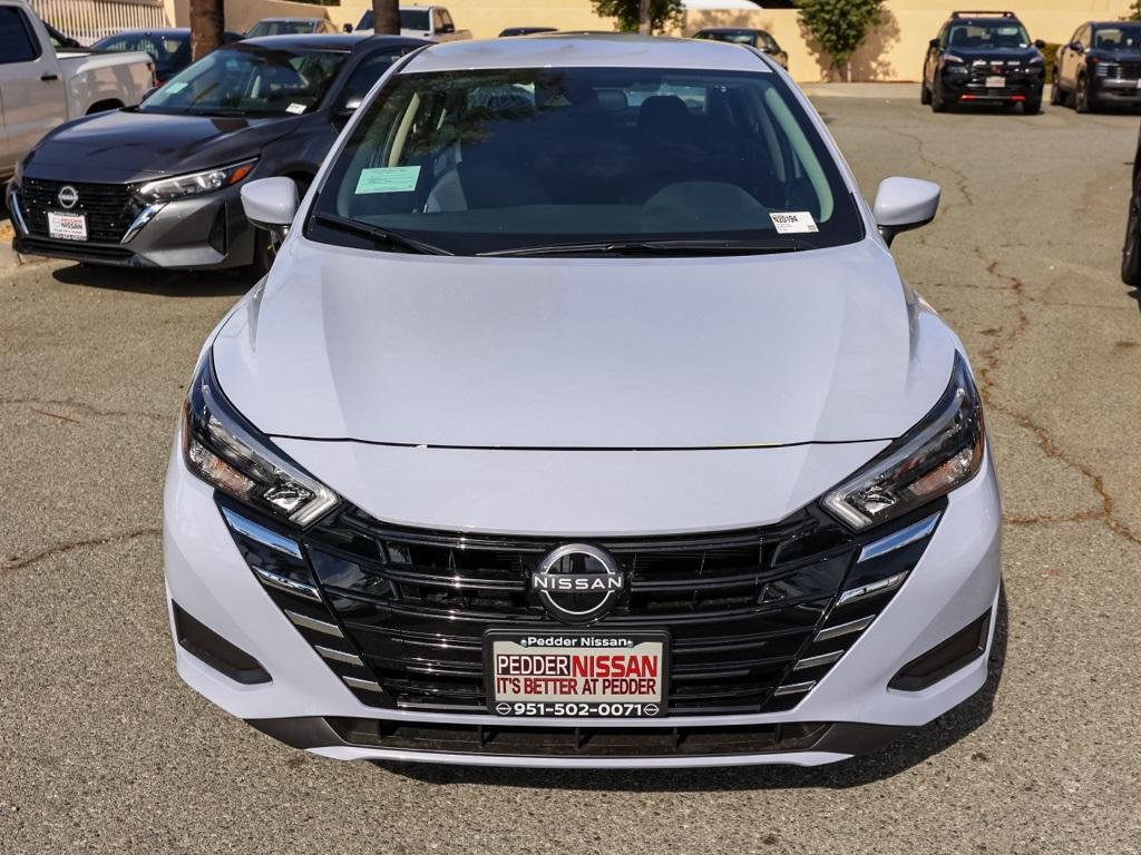 new 2025 Nissan Versa car, priced at $20,697