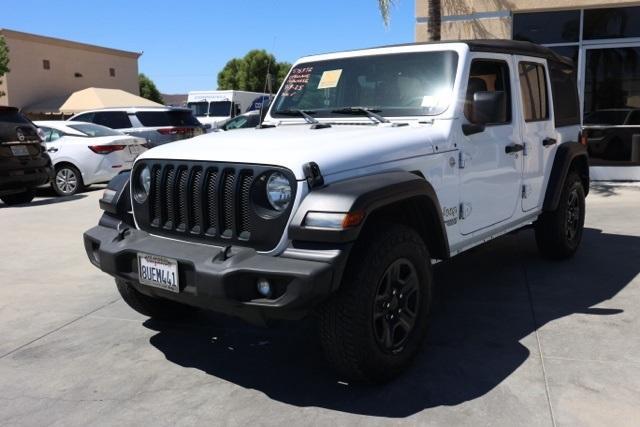 used 2021 Jeep Wrangler Unlimited car, priced at $23,795