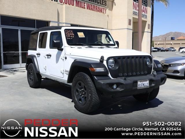 used 2021 Jeep Wrangler Unlimited car, priced at $23,795