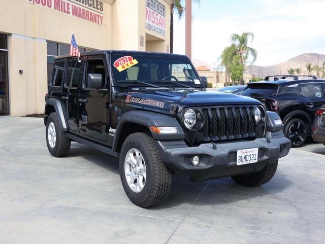 used 2021 Jeep Wrangler Unlimited car, priced at $32,995