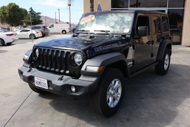 used 2021 Jeep Wrangler Unlimited car, priced at $32,995