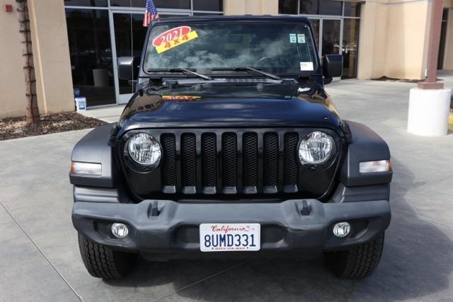 used 2021 Jeep Wrangler Unlimited car, priced at $32,995