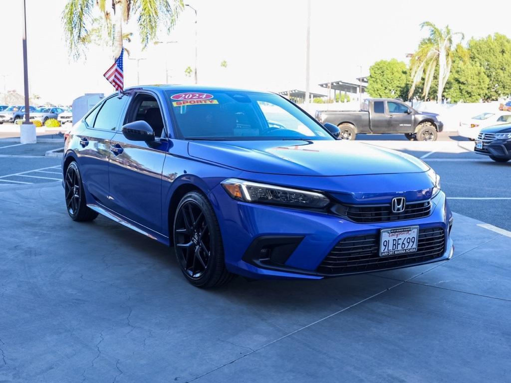 used 2024 Honda Civic car, priced at $25,995