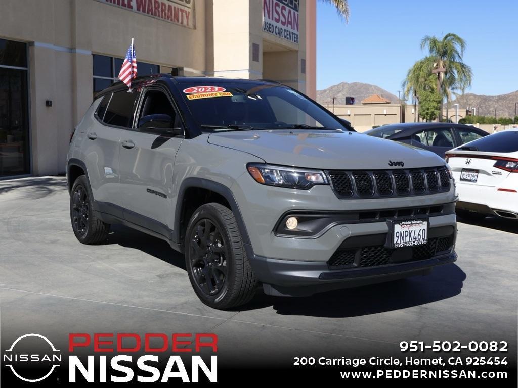 used 2023 Jeep Compass car, priced at $22,395