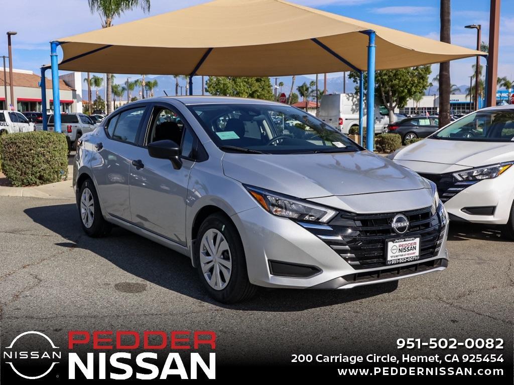 new 2025 Nissan Versa car, priced at $18,752