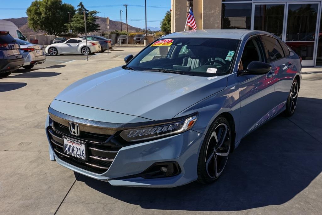used 2021 Honda Accord car, priced at $21,295
