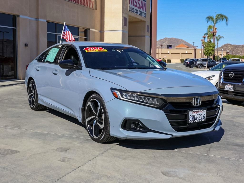 used 2021 Honda Accord car, priced at $21,295