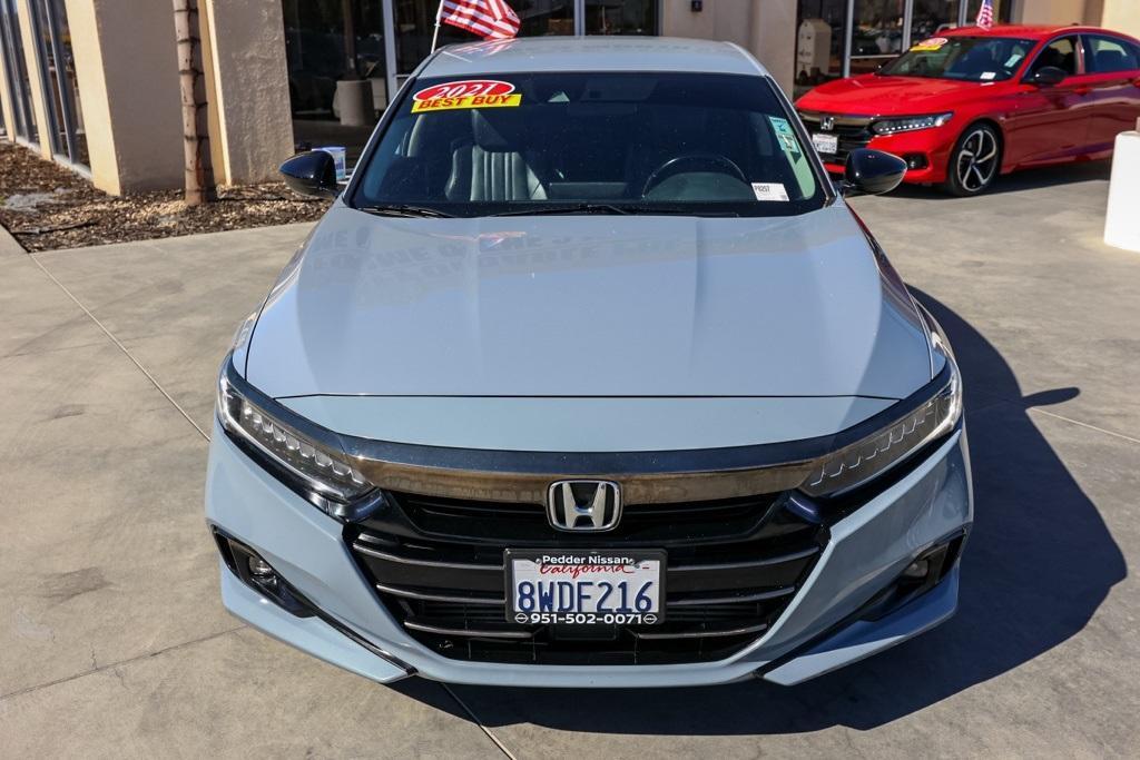 used 2021 Honda Accord car, priced at $21,295