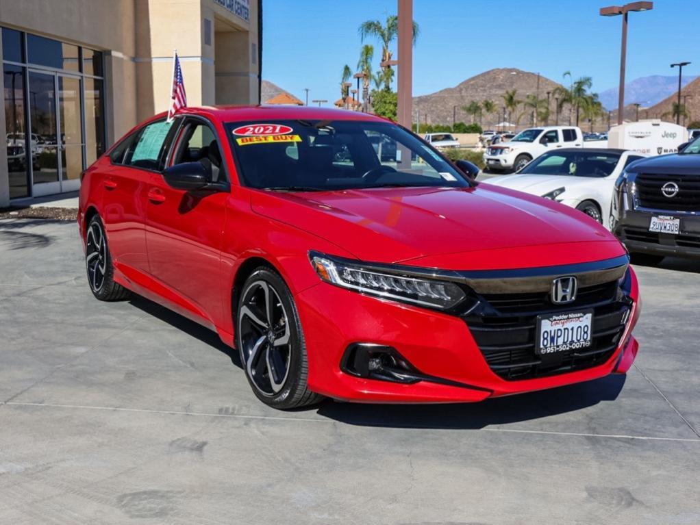 used 2021 Honda Accord car, priced at $24,395