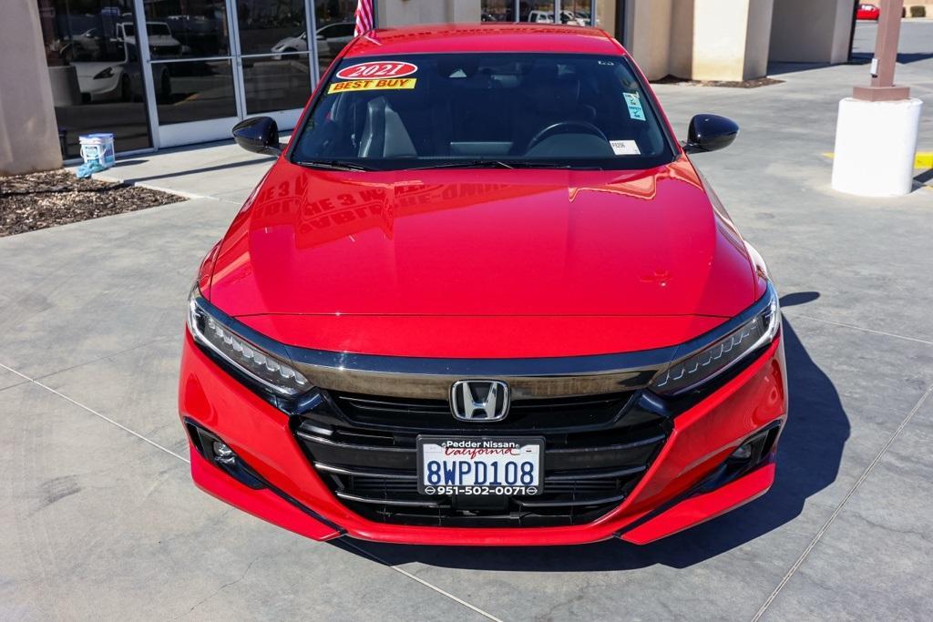 used 2021 Honda Accord car, priced at $24,395