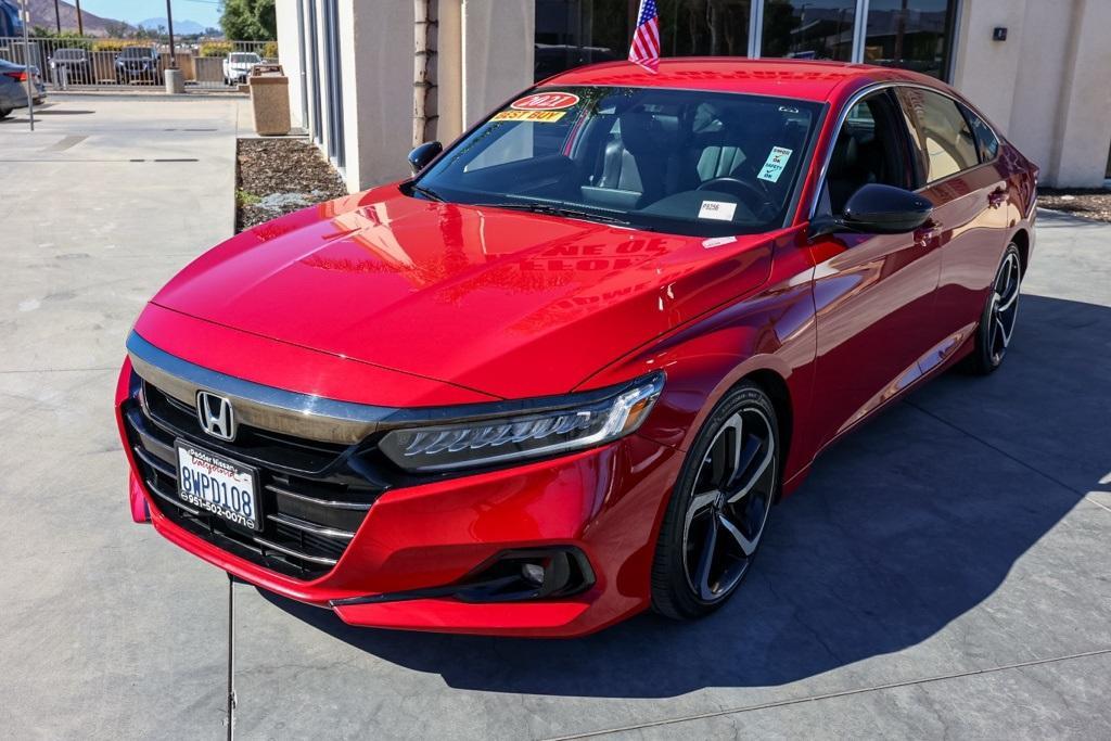 used 2021 Honda Accord car, priced at $24,395