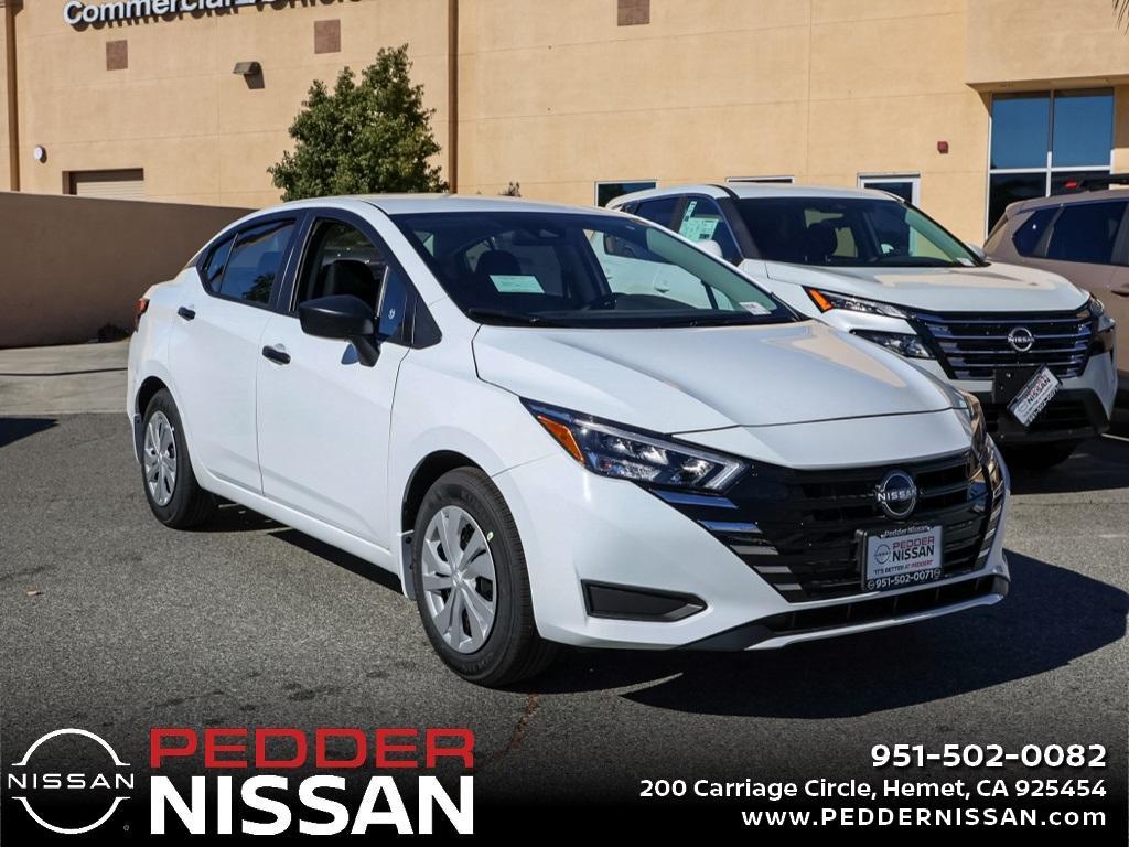 new 2025 Nissan Versa car, priced at $18,752
