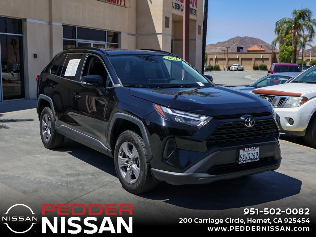 used 2022 Toyota RAV4 car, priced at $24,395