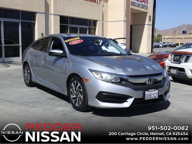used 2017 Honda Civic car, priced at $14,895