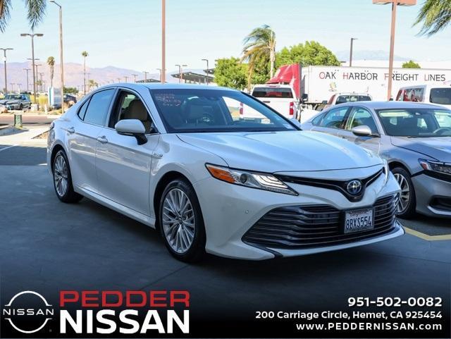 used 2018 Toyota Camry Hybrid car, priced at $21,595