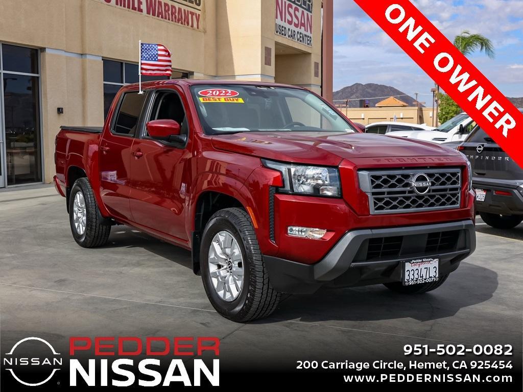 used 2022 Nissan Frontier car, priced at $23,495