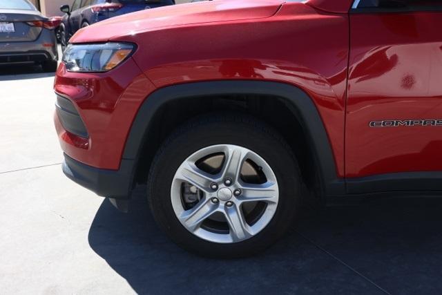 used 2023 Jeep Compass car, priced at $18,595