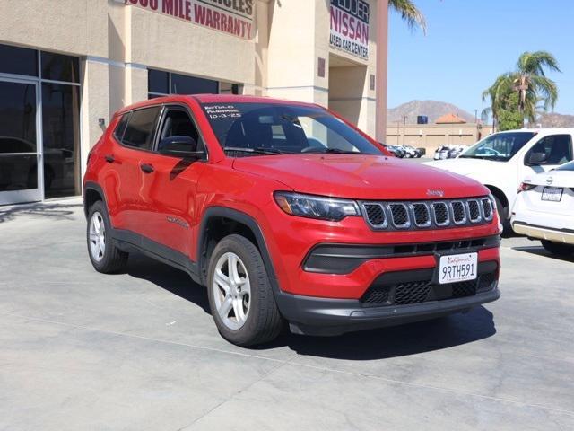 used 2023 Jeep Compass car, priced at $18,595