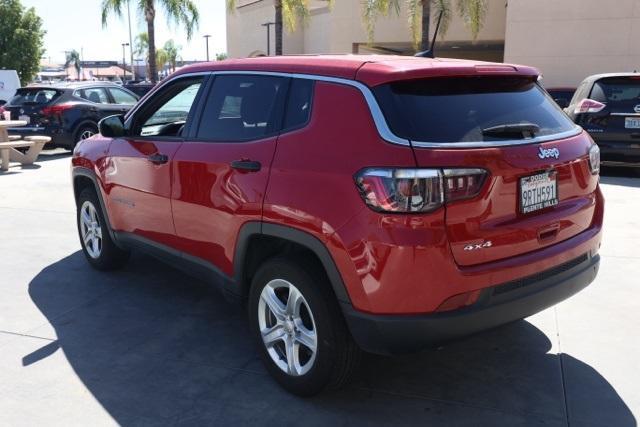 used 2023 Jeep Compass car, priced at $18,595