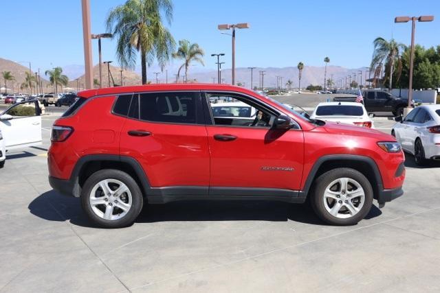 used 2023 Jeep Compass car, priced at $18,595