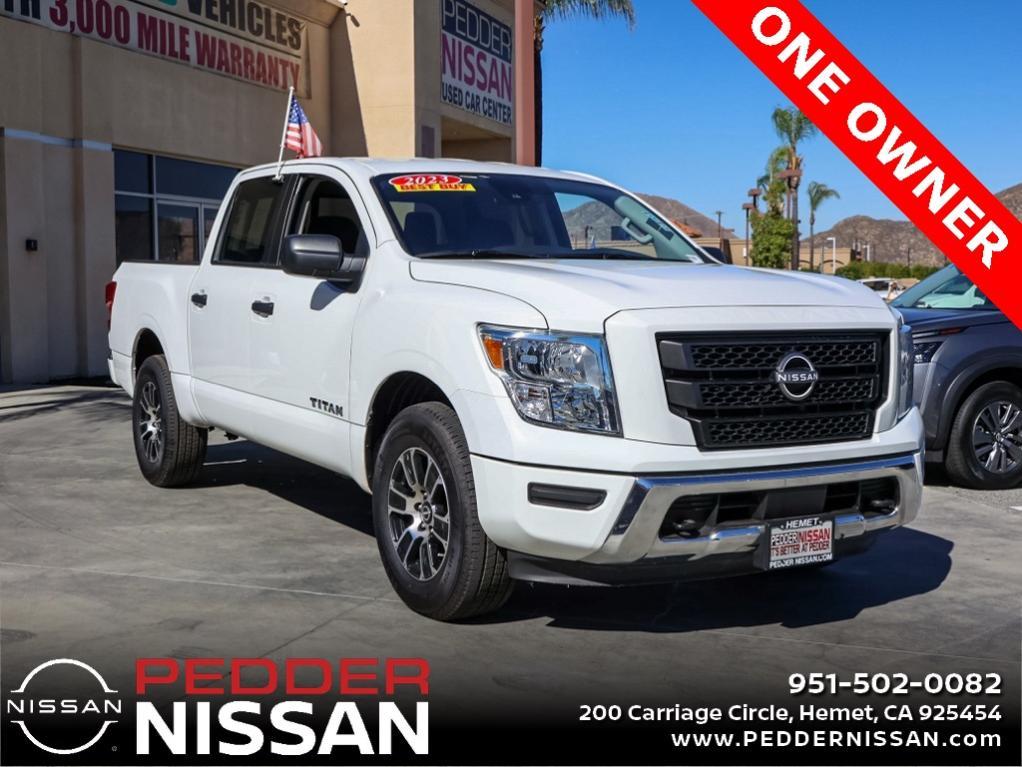 used 2023 Nissan Titan car, priced at $32,495