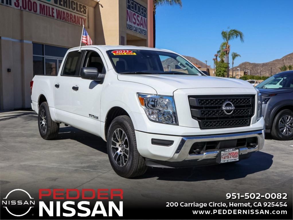 used 2023 Nissan Titan car, priced at $32,995