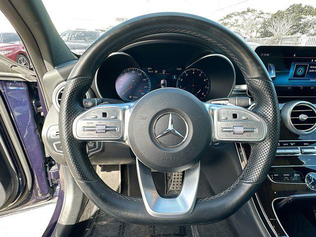 used 2020 Mercedes-Benz C-Class car, priced at $22,500