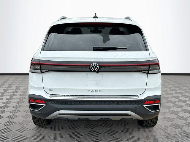 new 2025 Volkswagen Taos car, priced at $28,500