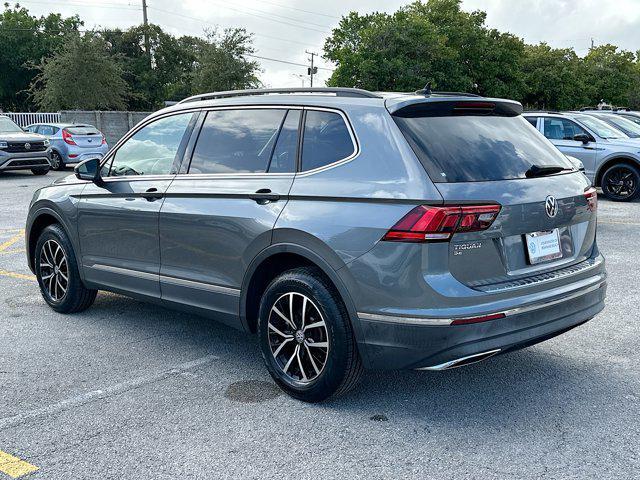 used 2021 Volkswagen Tiguan car, priced at $18,593