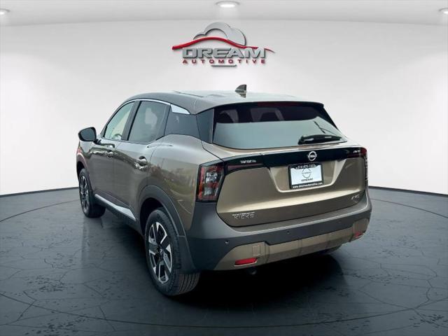 new 2025 Nissan Kicks car, priced at $25,355