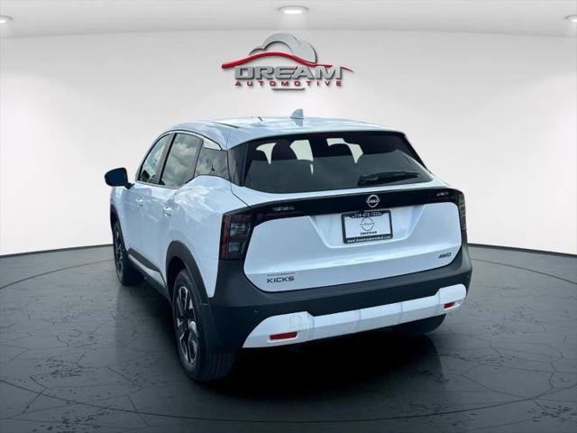 new 2025 Nissan Kicks car, priced at $25,710
