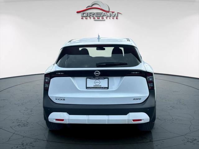 new 2025 Nissan Kicks car, priced at $25,710