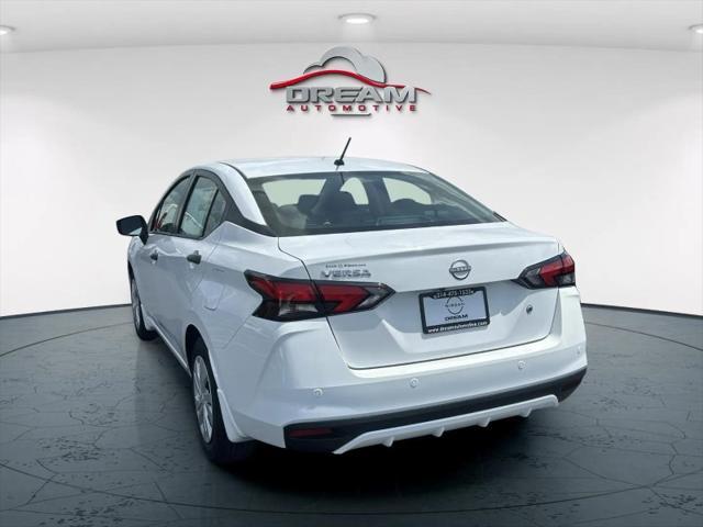 new 2025 Nissan Versa car, priced at $19,214