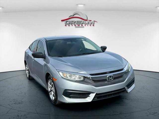 used 2018 Honda Civic car, priced at $17,500