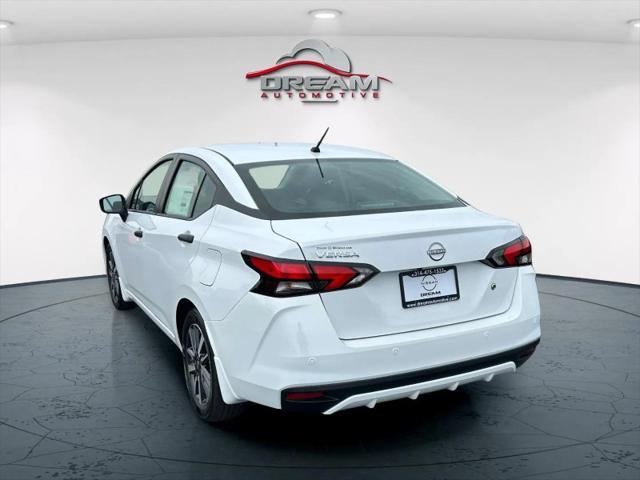 new 2025 Nissan Versa car, priced at $20,338
