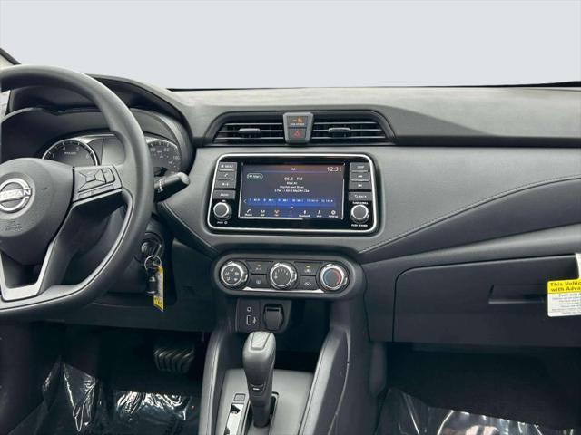 new 2025 Nissan Versa car, priced at $20,338