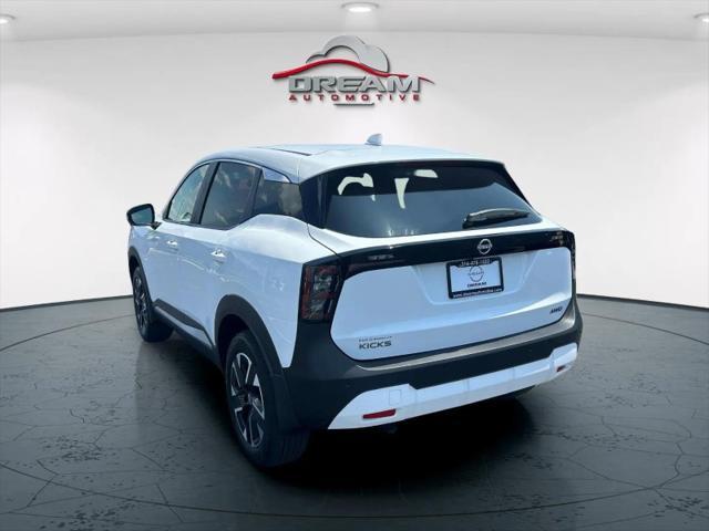 new 2025 Nissan Kicks car, priced at $25,355