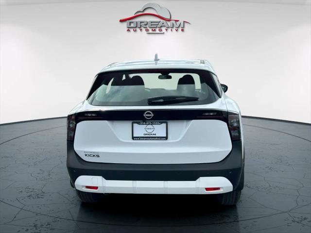 new 2025 Nissan Kicks car, priced at $22,045