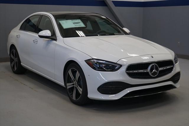 new 2025 Mercedes-Benz C-Class car, priced at $52,885