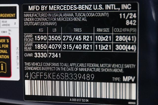 new 2025 Mercedes-Benz GLS 450 car, priced at $95,315