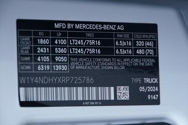 new 2024 Mercedes-Benz Sprinter 2500 car, priced at $71,420