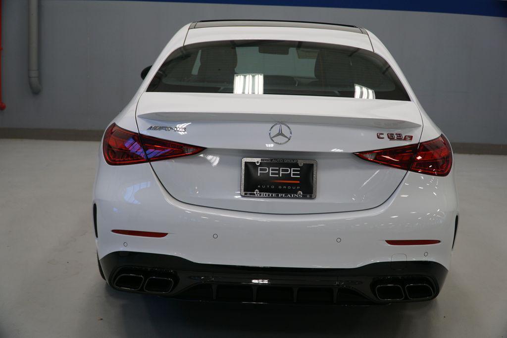 new 2025 Mercedes-Benz AMG C 63 car, priced at $105,695