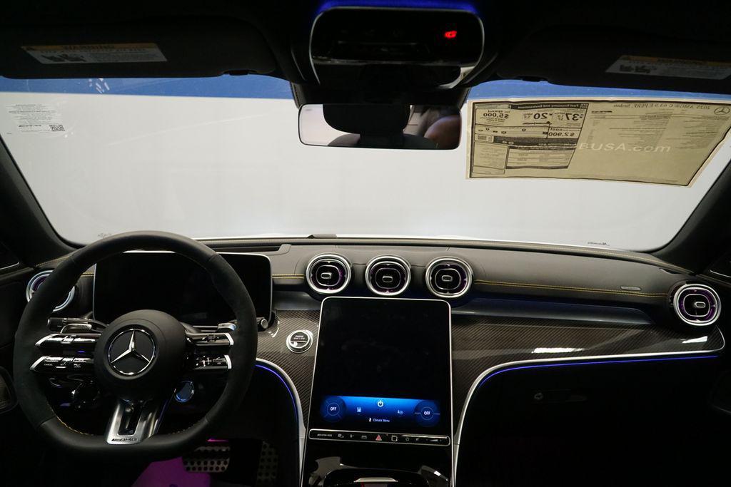 new 2025 Mercedes-Benz AMG C 63 car, priced at $105,695