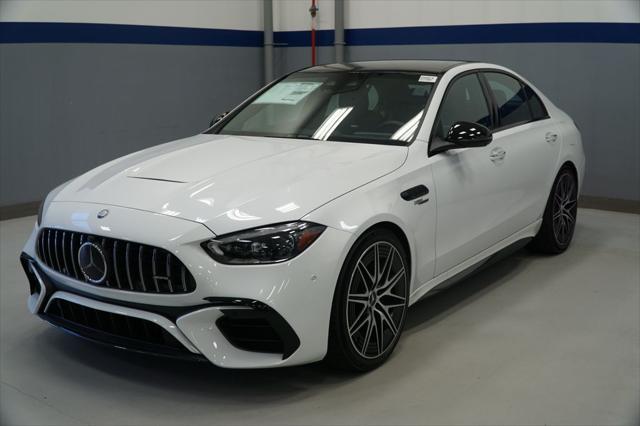 new 2025 Mercedes-Benz AMG C 63 car, priced at $105,695