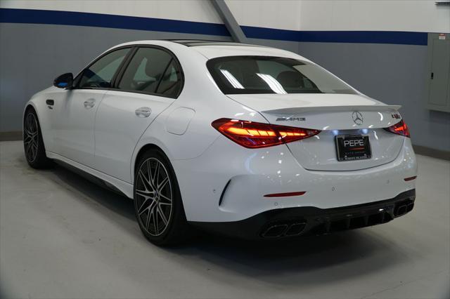 new 2025 Mercedes-Benz AMG C 63 car, priced at $105,695