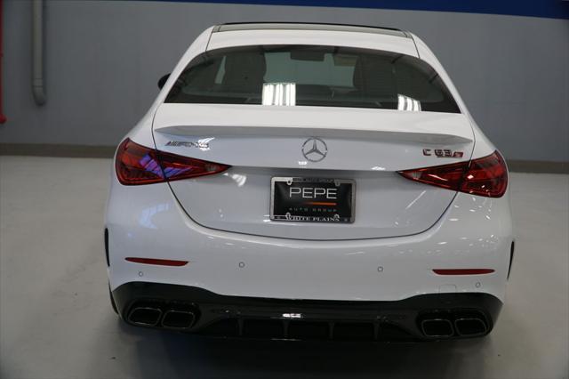 new 2025 Mercedes-Benz AMG C 63 car, priced at $105,695