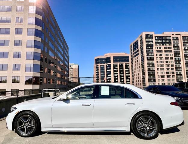 used 2024 Mercedes-Benz S-Class car, priced at $114,998