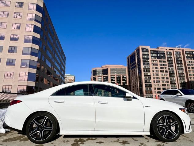 used 2021 Mercedes-Benz AMG CLA 35 car, priced at $38,060